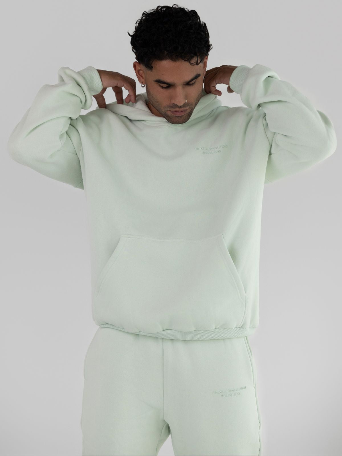 Mint Comfrt Pastel Hoodie