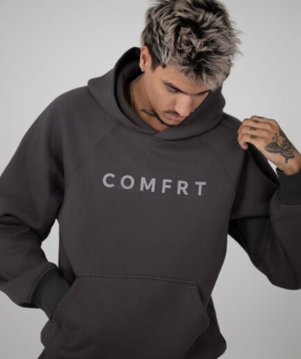 Charcoal Tranquil Comfrt Hoodie