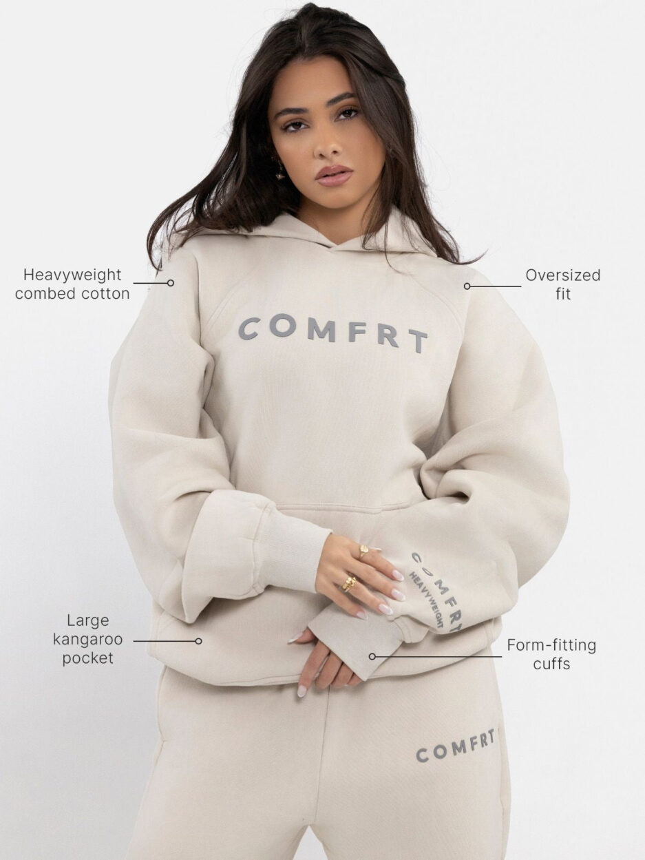 Cotton Tranquil Comfrt Hoodie