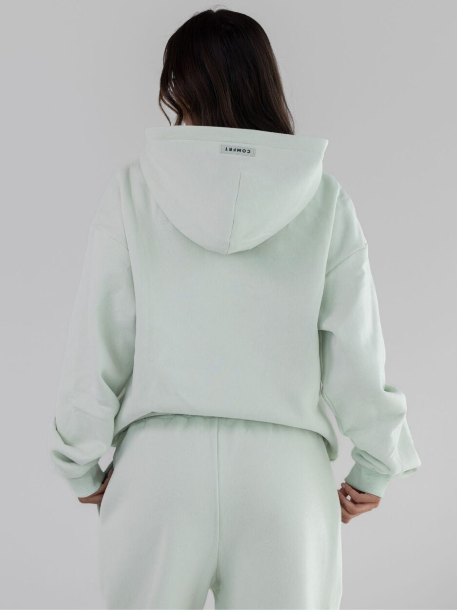 Mint Comfrt Pastel Hoodie