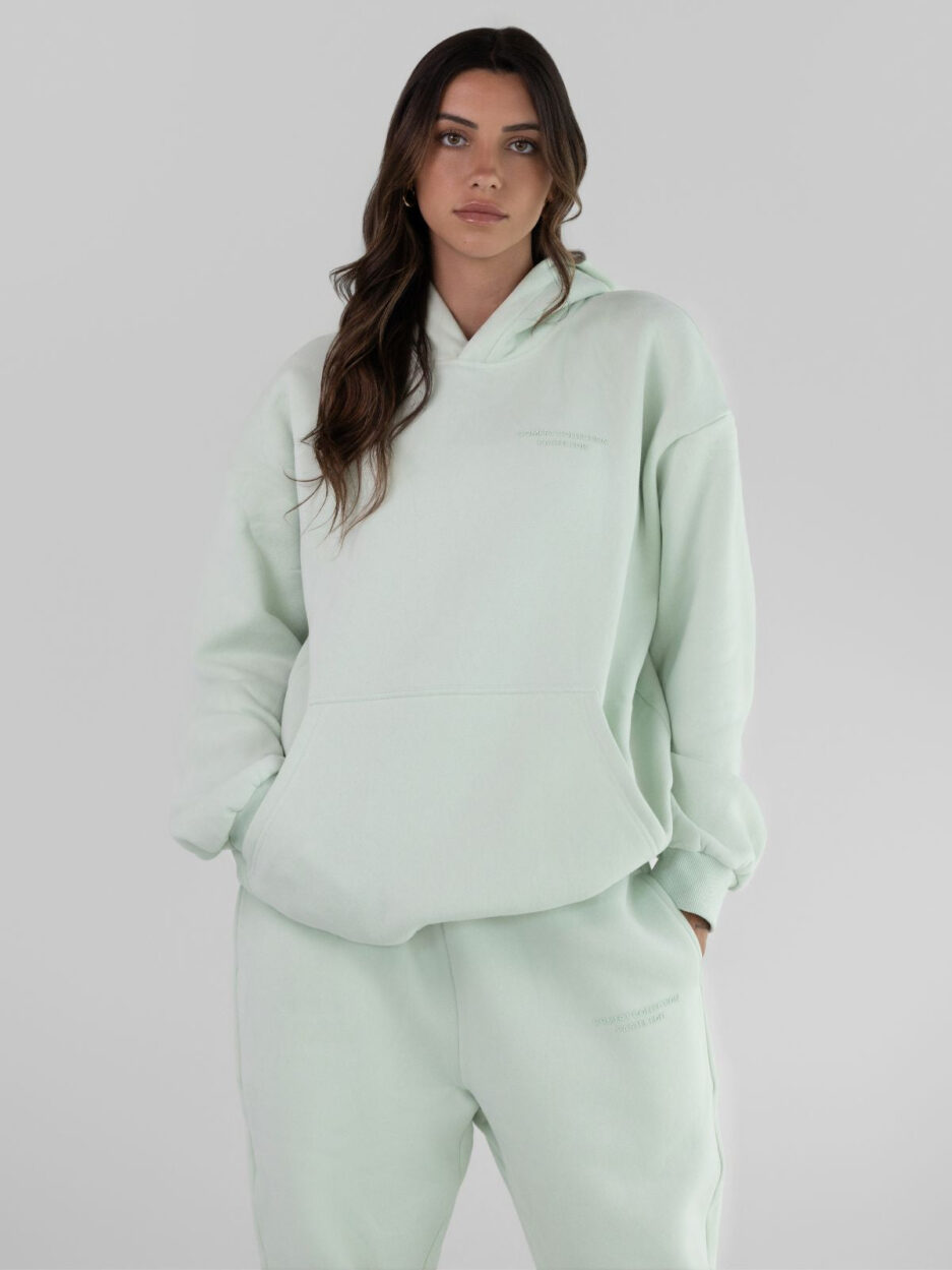 Mint Comfrt Pastel Hoodie